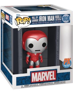Figura Funko Pop! Deluxe Marvel Salón de Armaduras Iron... 2