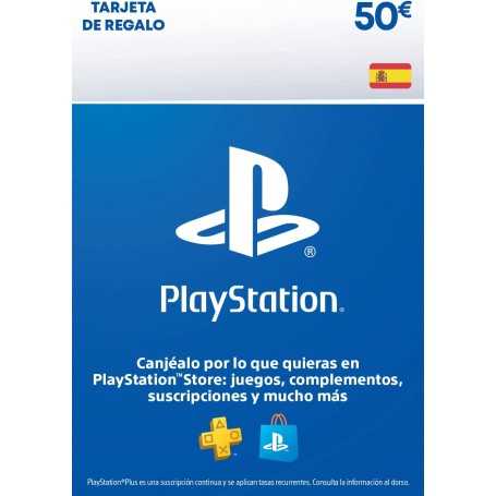 Tarjeta de recarga Playstation PSN Saldo 50€
