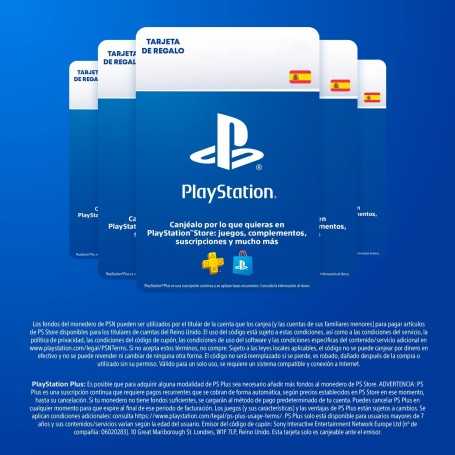 Tarjeta de recarga Playstation PSN Saldo 50€
