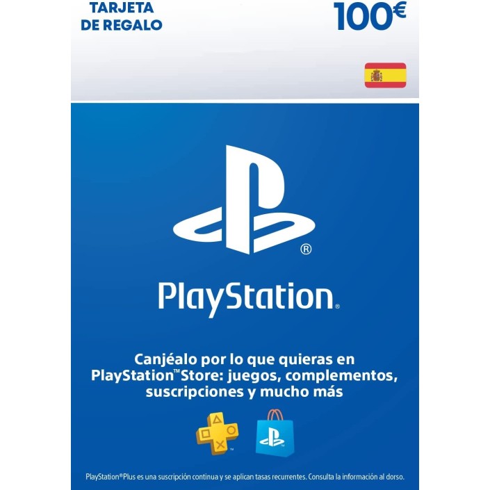 Tarjeta de recarga Playstation PSN Saldo 100€