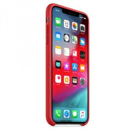 Funda Apple Silicona Para iPhone XS Max Color Rojo Modelo MRWH2ZM/A
