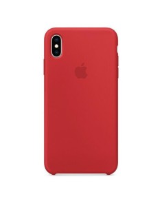 Funda Apple Silicona Para iPhone XS Max Color Rojo Modelo...