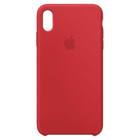 Funda Apple Silicona Para iPhone XS Max Color Rojo Modelo MRWH2ZM/A
