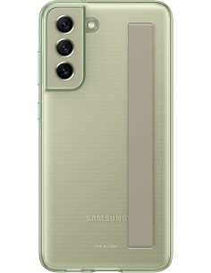 Funda Slim Strap para Samsung Galaxy S21 FE Verde Oliva...