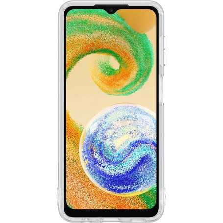 Funda Soft Clear para Samsung Galaxy A04S Transparente Modelo EF-QA047TT