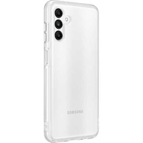 Funda Soft Clear para Samsung Galaxy A04S Transparente Modelo EF-QA047TT