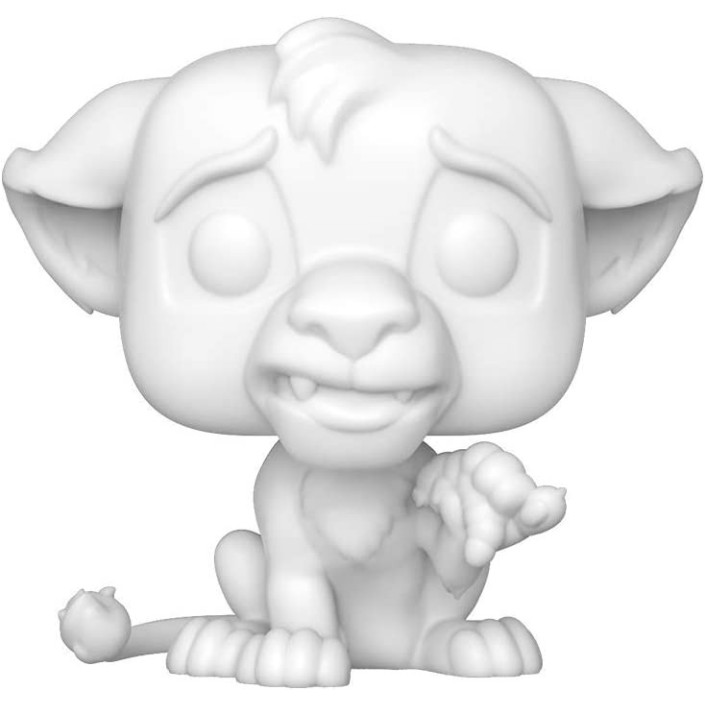 Figura Funko Pop! Disney Simba Para Pintar...