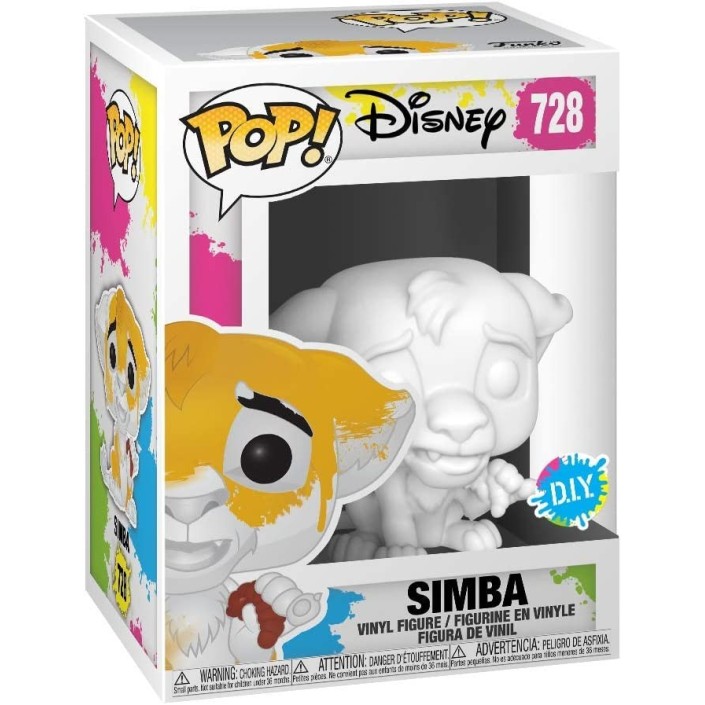Figura Funko Pop! Disney Simba Para Pintar...
