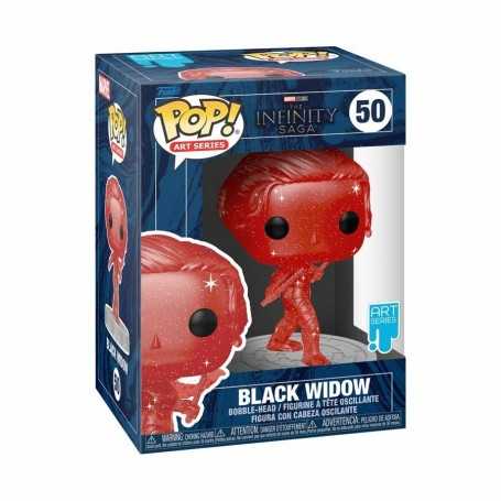 Figura Funko Pop! Marvel Art Series Infinity Saga Black Widow Modelo 50 | 57613