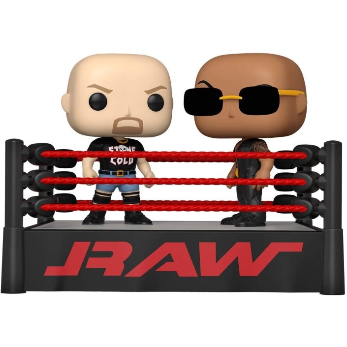 Figura Funko Pop! Momento WWE The Rock Vs Stone...