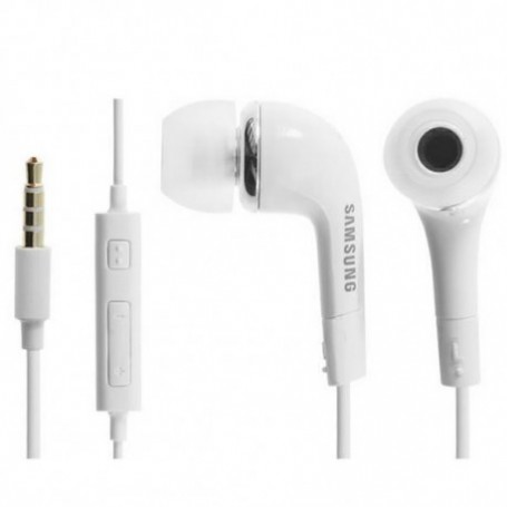 Auriculares Samsung Para Galaxy Universal Con Cable EHS64 Blanco Original Nuevo