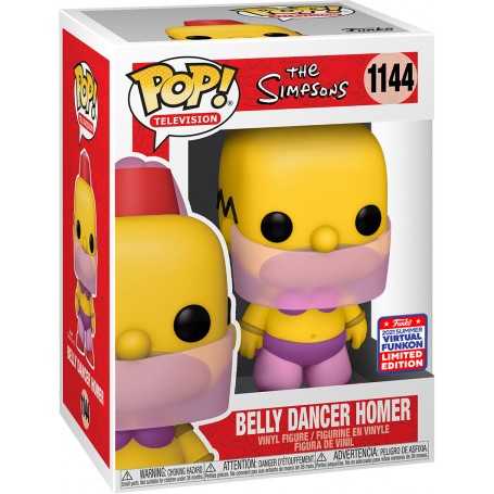 Figura Funko Pop! Los Simpsons Homer como Bailarina Modelo 1144 | 55560 Edición Limitada | Outlet Caja Dañada