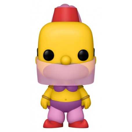 Figura Funko Pop! Los Simpsons Homer como Bailarina Modelo 1144 | 55560 Edición Limitada | Outlet Caja Dañada