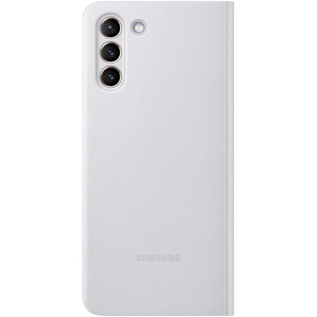 Funda Samsung Smart Clear View para Galaxy S21 Plus Gris EF-ZG996CJ | Estado Como Nuevo | Outlet
