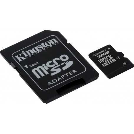 Tarjeta Kingston SDC4/32GB  Micro SD 32Gb Clase 10 con Adaptador