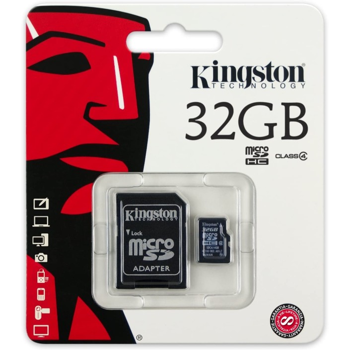 Tarjeta Kingston SDC4/32GB  Micro SD 32Gb Clase...