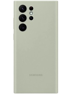Funda Samsung de Silicona para Galaxy S22 Ultra Verde...