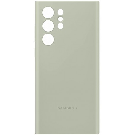 Funda Samsung de Silicona para Galaxy S22 Ultra Verde Oliva Modelo EF-PS908TM | Estado Como Nuevo | Outlet