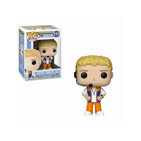 Figura Funko Pop! Rocks Justin Timberlake Modelo 111 | 34538 | Caja Dañada Outlet