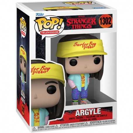 Figura Funko Pop! Televisión Stranger Things Argyle Modelo 1302 | 65633