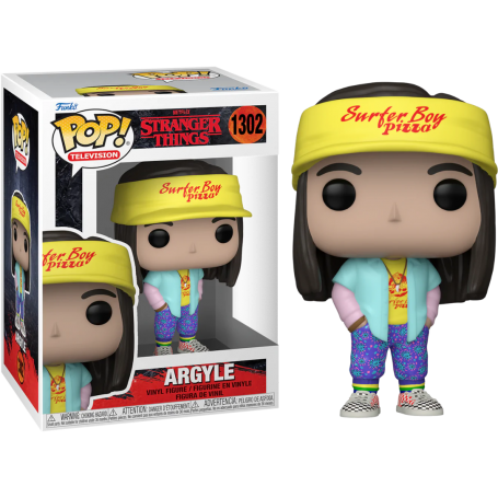 Figura Funko Pop! Televisión Stranger Things Argyle Modelo 1302 | 65633