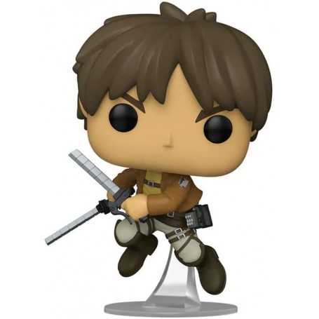 Figura Funko Pop! Animación El Ataque de los Titanes Eren Jaeger Modelo 1165 | 57980