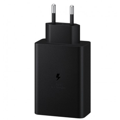 Cargador Samsung Trio 65W Modelo EP-T6530NB Negro | Solo Adaptador | Estado Como Nuevo | Outlet