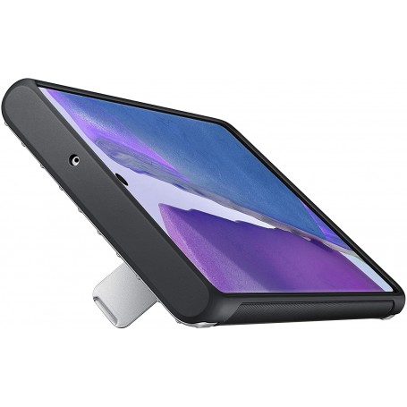 Funda con pie Standing Cover Samsung Galaxy Note 20 Plata Modelo EF-RN980CS