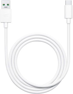 Cable Oppo VOOC Carga Flash DL129 USB-C 1m Blanco Sin...