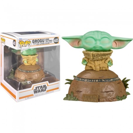 Figura Funko Pop! Star Wars Grogu usando La Fuerza Modelo 485 | 58390 Outlet sonido dañado