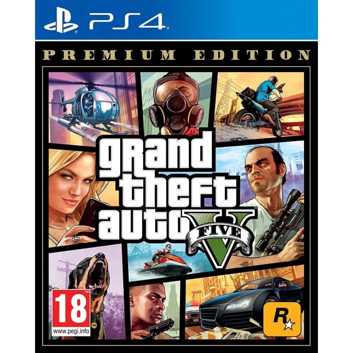 Juego GTA Grand Theft Auto V Premium Edition...