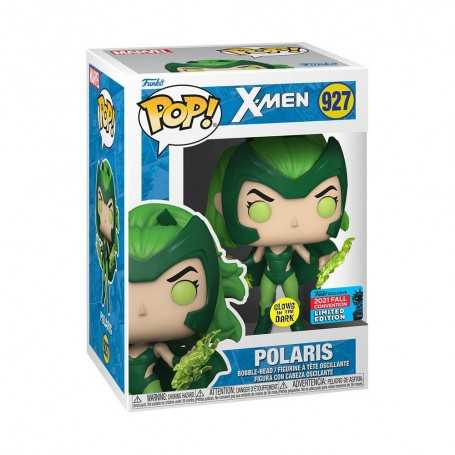 Figura Funko Pop! Marvel X-Men Polaris Modelo 927 | 58596 Edición Limitada Brilla en la Oscuridad