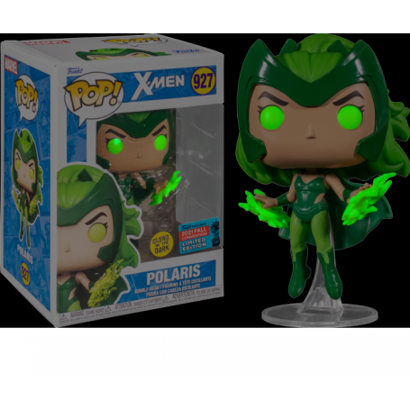 Figura Funko Pop! Marvel X-Men Polaris Modelo 927 | 58596 Edición Limitada Brilla en la Oscuridad