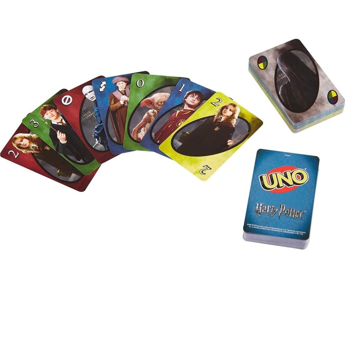 Juego de Cartas Uno de Mattel Modelo Harry Potter