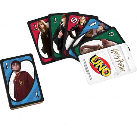 Juego de Cartas Uno de Mattel Modelo Harry Potter