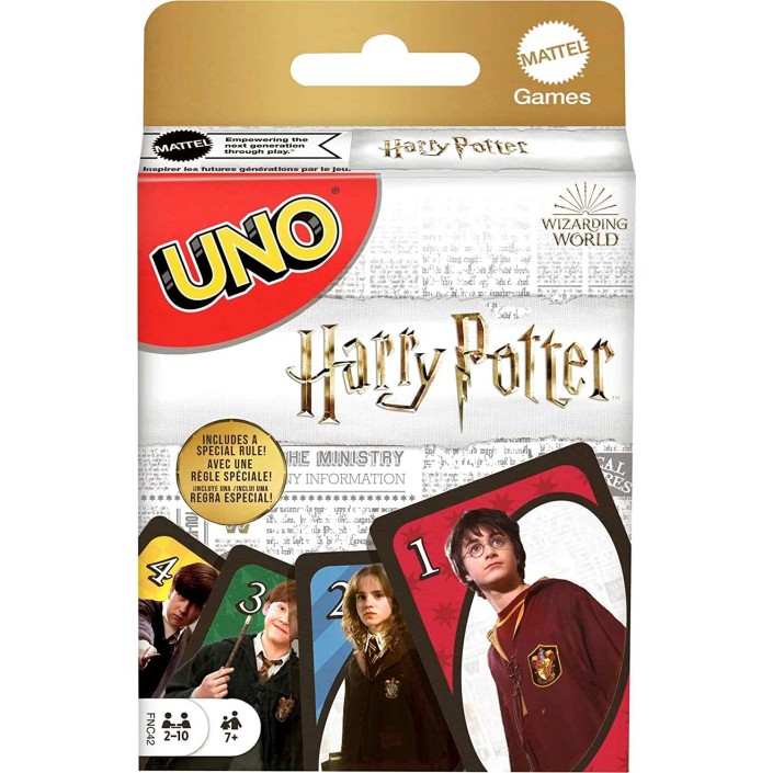 Juego de Cartas Uno de Mattel Modelo Harry Potter