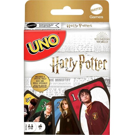 Juego de Cartas Uno de Mattel Modelo Harry Potter