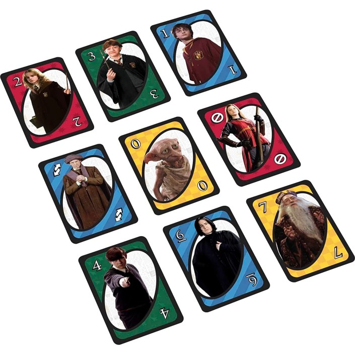 Juego de Cartas Uno de Mattel Modelo Harry Potter