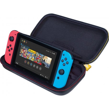 Funda para Nintendo Switch Modelo Súper Mario con amigos Color Gris