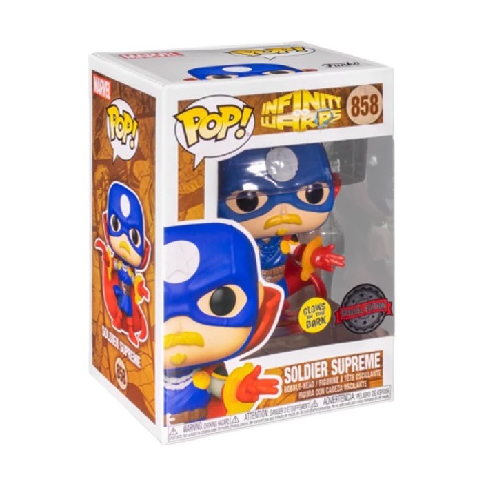 Figura Funko Pop! Marvel Infinity Warps Soldier...