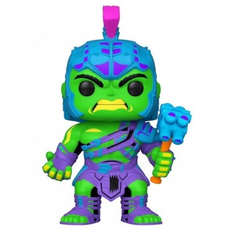 Figura Funko Pop! Marvel Thor Ragnarok Hulk Modelo 907 | 57928 Gigante 25 cms Edición Especial Black Light