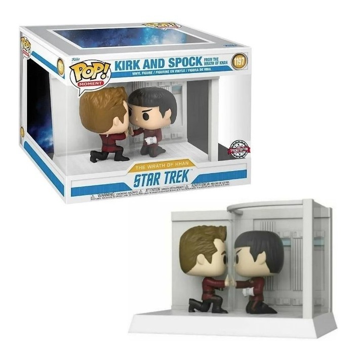 Figura Funko Pop! Moment Star Trek Kirk y Spock...