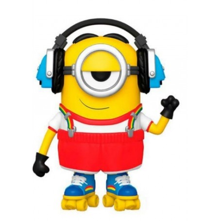 Figura Funko Pop! Películas Minions Roller Skating Stuart Modelo 906 | 47811 Gigante 25 cms