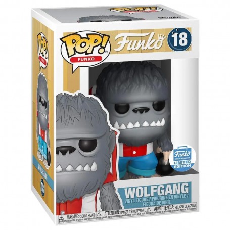 Figura Funko Pop! Funko Wolfgang Modelo 18 | 38496 Edición Limitada