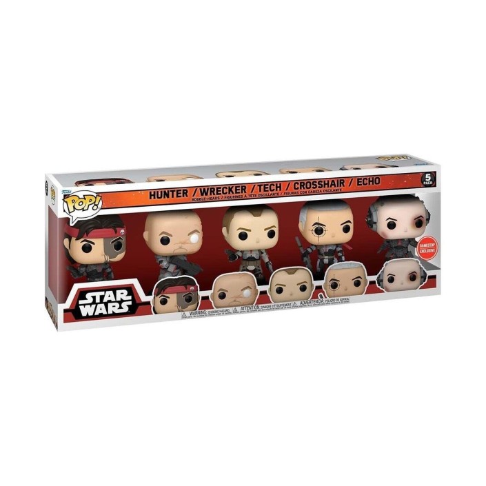 Figura Funko Pop! Star Wars Hunter | Wrecker |...