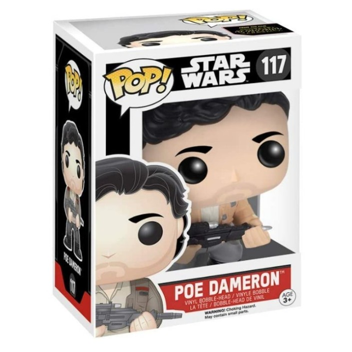 Figura Funko Pop! Star Wars Poe Dameron Modelo...