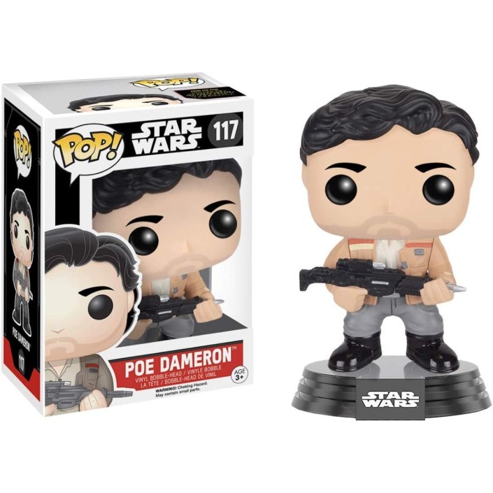 Figura Funko Pop! Star Wars Poe Dameron Modelo...
