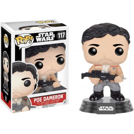 Figura Funko Pop! Star Wars Poe Dameron Modelo 117 | 09624