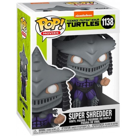 Figura Funko Pop! Nickelodeon Comic Teenage Mutant Tortugas Ninja Super Shredder Modelo 1138 | 56518