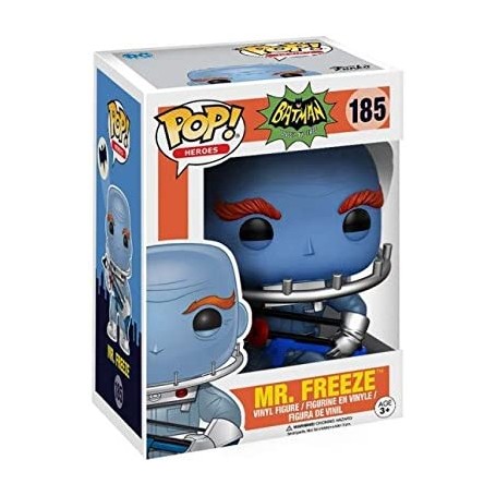 Figura Funko Pop! DC Héroes Batman Classic TV Series Mr. Freeze Modelo 185| 13630